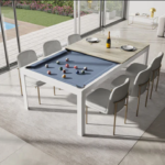 Table convertible en billard