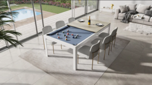 Table convertible en billard