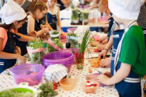 Cuisiner avec les enfants